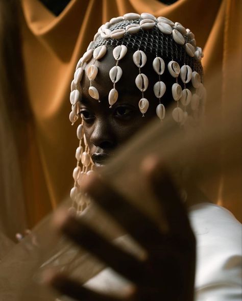 Africa Tourism, Shell Crowns, Become A Photographer, African Inspired Clothing, Visual Storytelling, Photoshoot Concept, Status Quo, Photo Of The Day, Cowrie Shell