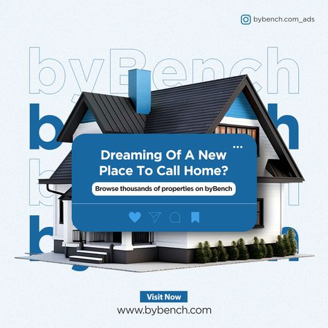 Whether you're looking for your first apartment, a single-family home, or investment property, ByBench makes browsing listings effortless. With powerful search tools, you can easily filter by location, price, number of bedrooms/bathrooms, and more. ⁠ #bybench #classifiedads #property #ownproperties #realestateagent #listings #realestatephotography #realestatephotographer #placeorder #advertisingtips #directmarketing Real Estate Creative Ads Advertising, Apartment Advertising, Property Ad, Company Portfolio, Dj Photos, Real Estate Advertising, Social Media Advertising Design, Real Estate Photographer, Real Estates Design