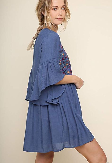 Umgee Boho Bliss! at Amazon Women’s Clothing store: Trendy Fashion Outfits, Amazon Women, Fashion Lover, Clothing Store, Cold Shoulder Dress, High Neck Dress, Outfit Inspirations, For Free, Fashion Outfits