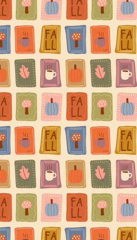 Fall Thanksgiving Phone Wallpaper, Retro Fall Wallpaper Iphone, Wallpaper Thanksgiving, Iphone Background Fall, Retro Desktop Wallpaper, Thanksgiving Collage Wallpaper, Thanksgiving Lockscreen, Fall Lock Screen, Groovy Fall Wallpaper