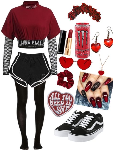 red femboy outfit ideas | #red #bloody #femboy #cute #heart #chill Fem Boys Outfit Ideas, Femboy Outfits Ideas Male Skirt, Femboy Shorts, Cute Femboy Outfit, Emo Femboy Outfits, Femboy Outfits Ideas Cute, Goth Femboy Outfits, Femboy Outfits Aesthetic, Femboy Outfits Cute