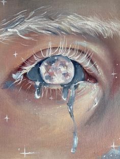 Eye Print, An Eye, Art References, Acrylic Paintings, Art Stuff, Drawing Ideas, Painting Ideas, The Sky, Art Inspo