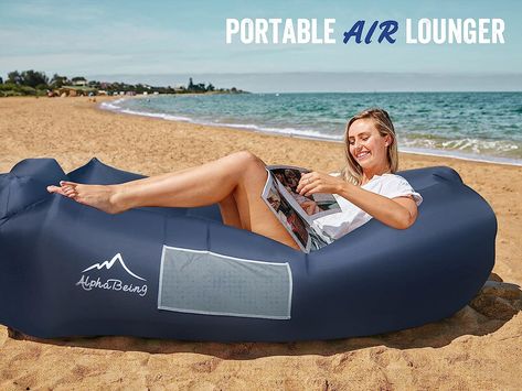 https://amzn.to/44snDpq Bbq Pool Party, Inflatable Couch, Lounger Sofa, Ions Design, Air Lounger, Air Sofa, Inflatable Lounger, Gifts For Campers, Beer Opener