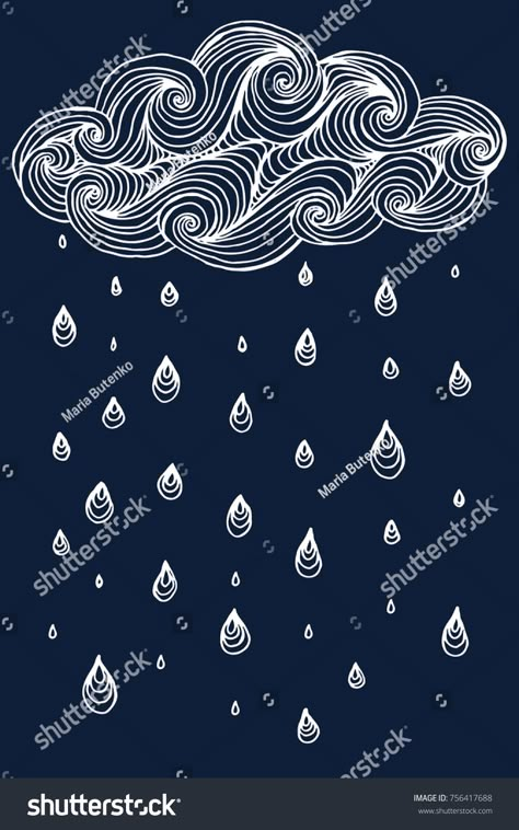 Wind Line Art, Zentangle Sky, Cloud Zentangle, Zentangle Clouds, Cloud Line Drawing, Rain Doodle, Zentangle Dangles, Doodle Clouds, Cloud Doodle