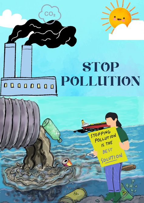 Stop Pollution Save Earth and Environment Stop Pollution, Saving Earth, Save Earth, Ecology, Pollution