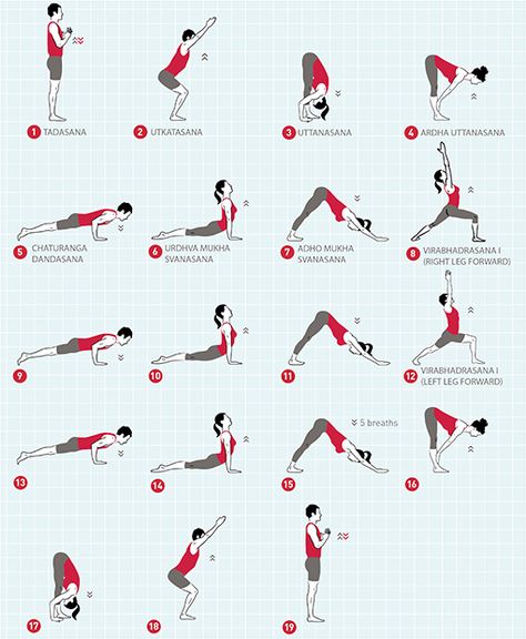 Essential Sequence: Sun Salutations (Surya Namaskar B) - Jason Crandell Surya Namaskar Variations, Yoga Sun Salutation, Surya Namaskara, Hata Yoga, Yoga Flow Sequence, Yoga Series, Yoga Ashtanga, Ashtanga Vinyasa Yoga, Sun Salutations