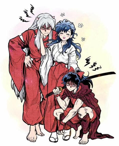 Mononoke Anime, Inuyasha Funny, Amor Inuyasha, Inuyasha Love, Inuyasha X Kagome, Inuyasha And Sesshomaru, Inuyasha Fan Art, Kagome And Inuyasha, Inuyasha Kagome