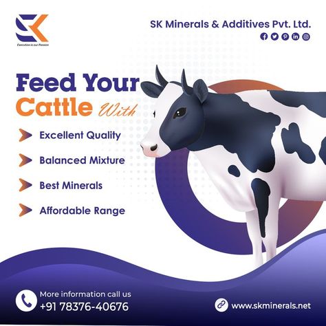 Feed Your Cattle with > Excellent Quality > Balanced Mixture > Best Minerals > Affordable Range Ask for bulk orders at reasonable prices 📞 078376 40676 #chemicals #minerals #skm #skminerals #skadditives #chemicalcompany #cattlefeed #feed #animalminerals #cattlefeedsuplements #poultry #plywood #cattleminerals #mineral #mineralcompany #mineralindustry #chemicalindustry #cows #feedsupplements #animalfeed #calciumpropionate #calcium #feedadditives Cattle Feed, Chemical Industry, Plywood, Chemicals, Range, Animals