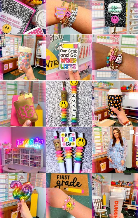 Dream Job Aesthetic Teacher, Preschool Teacher Aesthetic, Teacher Barbie, Preschool Director, Teaching Classroom Decor, Elementary Classroom Themes, Teacher Career, Teachers Room, Teacher Leader