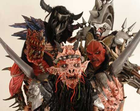 Gwar: In 1984 this band brought a whole new genre into the picture know as shock rock. Gwar Band, Empire Records, Groove Metal, Trick Or Treat Studios, Band Art, Guitar For Beginners, Vinyl Music, Heavy Metal Bands, Thrash Metal