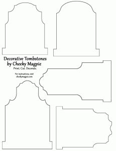 halloween patterns | Just perfect for HAlloween crafting is this template for a set of ... Tombstone Patterns, Tombstone Template, Cricut Decorations, Moldes Halloween, Imprimibles Halloween, Halloween Crafting, Halloween Graveyard, Halloween Tombstones, Halloween Templates