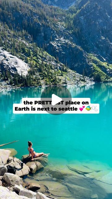 seattle locals on Instagram: "Looking for heaven on earth near Seattle? ☀️  + follow @seattle.locals for more stuff in seattle 💕 save this post for later 🫶🏻  J found this breathtaking alpine lake not too far from Seattle (Colchuck lake)💧  Make sure to spend as much time as you can 😍  You have to take a day trip to this amazing hike 🥺  Who are you taking?   🌲 💧 ⛰️ 🏙️ 🚤  #Seattle #SeattleBucketList #fyp #SeattleDates #SeattleHiddenGems #SeattleHikes #seattleoutdoors" Seattle Hiking, Seattle Aesthetic, Colchuck Lake, Alpine Lake, Heaven On Earth, Travel Dreams, Day Trip, On Earth, Adventure Travel