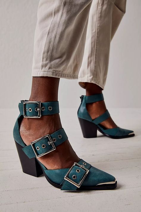 Hendrix Heels | Free People Hendrix Heels, Jeffrey Campbell Heels, Upcoming Fashion Trends, Block Heel Shoes, Free People Shoes, Shoes Heels Wedges, Jeffrey Campbell Shoes, Lace Up Heels, Hendrix