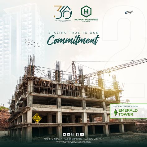 360 The Residences Islamabad 𝗦𝘁𝘂𝗻𝗻𝗶𝗻𝗴 𝘃𝗶𝗲𝘄𝘀 - 𝗚𝗿𝗲𝗮𝘁 𝗟𝗶𝘃𝗶𝗻𝗴 - 𝗦𝘁𝗲𝗹𝗹𝗮𝗿 𝗣𝗿𝗶𝗰𝗲 𝗦𝘁𝗮𝘆𝗶𝗻𝗴 𝘁𝗿𝘂𝗲 𝘁𝗼 𝗼𝘂𝗿 𝗖𝗼𝗺𝗺𝗶𝘁𝗺𝗲𝗻𝘁✌ #360theresidences #360theresidencesislamabad #hajvairydevelopers #apartment #luxury #realestate #islamabad #wearehajvairy #construction #CDA #islamabad #ConstitutionAvenue #bharakahubypass #margallaavenueproject Commercial Real Estate Creative Ads, Construction Creative Ads, Construction Ads, Social Media Advert, Office Creative, Digital Marketing Quotes, Real Estate Marketing Design, Ads Creative Advertising Ideas, Apartment Luxury