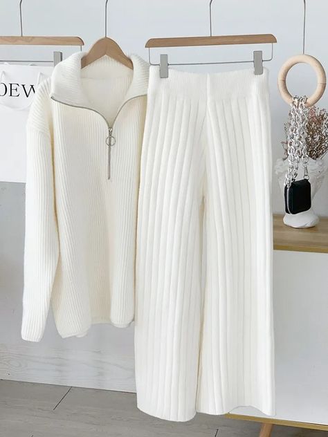 Knit two piece set