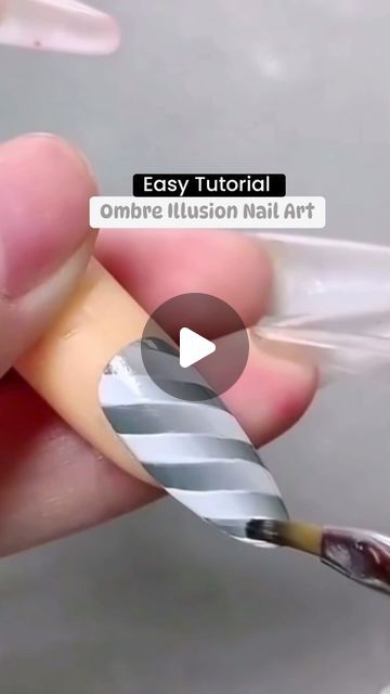 ArtsNationalInstituteofDesigns on Instagram: "‼️Easy Ombre Illusion Nail art 💫🧜‍♀️ Join our Nail art course to learn unique and amazing techniques 🥰#nail #nailart #nailartclub #nailartcourse #mumbainailart #mumbai #nailartclass #nailarttutorial #nailart #nailsofinstagram #nailsnailsnails" Nail Art Techniques Step By Step Easy, Illusion Nail Art, Illusion Nails, Nail Art Course, Nail Art Courses, Color Block Nails, Fancy Nail Art, Nail Art Diy Easy, Classy Nail