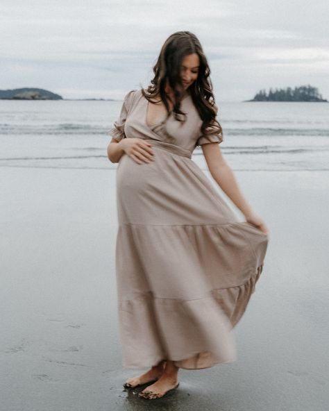 A moment just for mama 🕊️ Beach Maternity Shoot, Banff Wedding, Dreamy Beach, Maternity Photo Shoot, Family Engagement, Beach Maternity, Maternity Shoot, Wedding Videographer, Maternity Photos