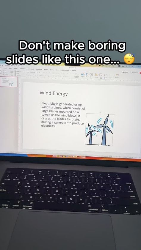 Luis | PowerPoint Tutorials (@lourrutiappt) on Threads Powerpoint Tutorial, Tech Hacks, Ms Office, Wind Energy, Power Point, Wind Turbine, Presentation, Thread, Design