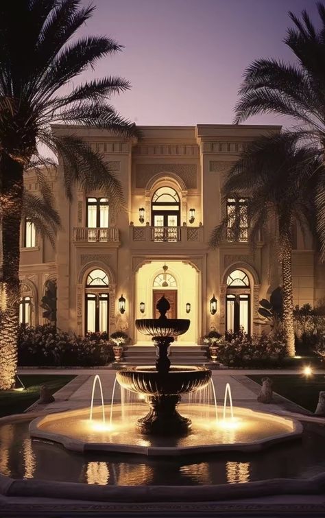 Arabian Mansion, Vibe House, Classic Mansion, Designer Things, Big Mansions, Black Bedroom Decor, Beautiful Stairs, Dutch House, Dream Mansion