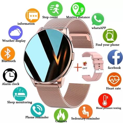 Watches For Ladies, Weather Display, Cute Pencil Case, Samsung Smart Watch, Smart Wallet, Smartwatch Women, Smart Watches Men, Classy Photography, Smart Bracelet