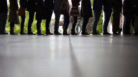 Waiting in line seems like a universal annoyance – but research shows that our response to it depends on the queue’s design, purpose and even where we’re from. Brendan Cole Waiting In Line, Bbc News, Human Resources, Public Art, Theme Park, Bbc, Human, Design