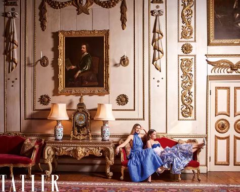 Lady Jemima and Lady Alice Herbert Lay London interview Wilton House | Tatler Stanley Spencer, Wilton House, Thomas Gainsborough, Cecil Beaton, Summer Entertaining, Stately Home, Love Island, Film Director, The Scene