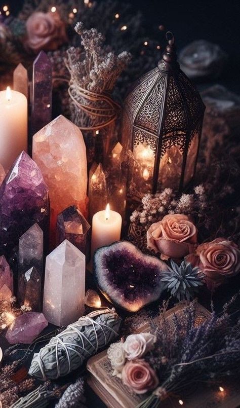 Gem Stone Aesthetic, Crystals Background Wallpapers, Witchcraft Aesthetic Room, Crystal Wallpaper Aesthetic, Crystals Aesthetic Wallpaper, Witchy Phone Backgrounds, Witchy Vibes Wallpaper, Witch Wallpaper Aesthetic, Spiritual Room Aesthetic