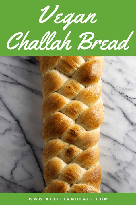 Vegan Challah Bread Gluten Free Challah Bread Recipe, Vegan Challah Bread, Vegan Challah, Aquafaba Recipes, Challah Bread Recipes, Perfect French Toast, Bagel Bread, Egg Replacement, Challah Bread