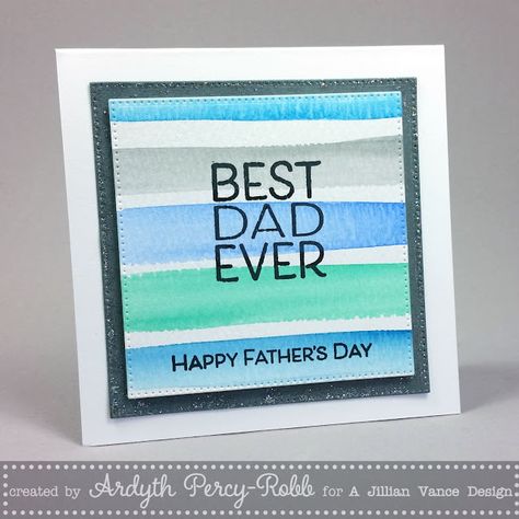 Watercolour Father’s Day Card, Chloe Art, Fathers Day Gifts Fishing, Father's Day Cards Handmade, Diy Watercolor Cards, Diy Father's Day Cards, Happy Fathers Day Cards, Calligraphy Inspiration, Watercolour Cards