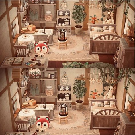 Acnh Villagers Interior, Acnh Small House Interior, Acnh Custom House Exterior, Acnh June House, Acnh Erik House, Acnh Farm Home Interior, Acnh Garden House Interior, Acnh Resident Home Ideas, Animal Crossing Villager Homes