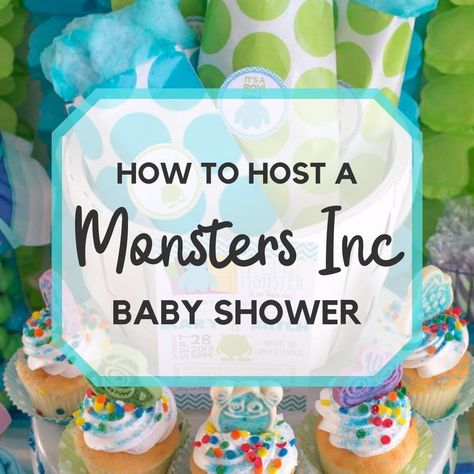 Monsters Inc Baby Shower, Monsters Inc Baby, Monster Baby Showers, October Baby Showers, Baby Shower Gift Ideas, Shower Gift Ideas, October Baby, Disney Baby Shower, Monster Inc