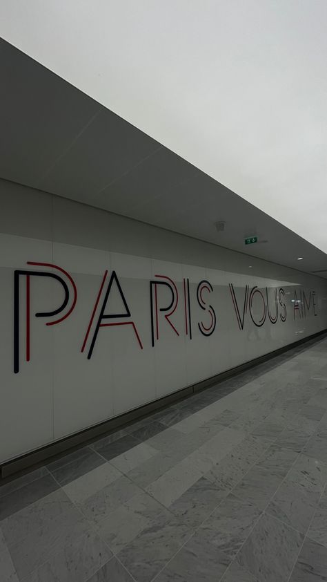 Paris Airport Fake Story, Paris Airport Aesthetic, Happy In French, France Airport, Airport Vibes, Welcome To Paris, Airport Signs, Paris Airport, Charles De Gaulle Airport