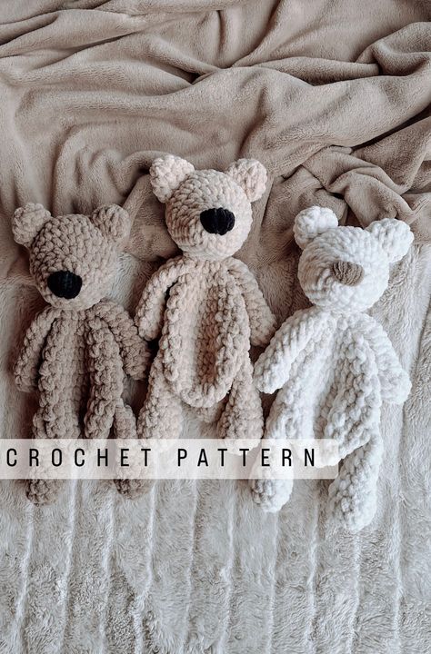 Jr. Bear the Bear Snuggler Crochet Pattern, Bear Pattern, Crochet Bear Pattern - Etsy Crochet Snugglers, Snuggler Crochet Pattern, Knit Designers, Bear Pattern Crochet, Knitting Jacket, Bear Ideas, Knits Sweaters, Crochet Bear Patterns, Bernat Blanket