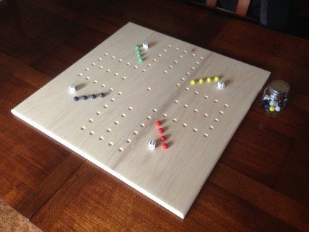 Aggravation Board Game Template, Board Games Template, Marble Board Game, Game Board Template, Wahoo Board, Aggravation Board Game, Family Gift Exchange, Games Template, Homemade Board Games