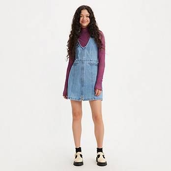 Rio Denim Dress - Medium Wash | Levi's® US 90s Denim Dress Outfit, Modern Times, Dress Medium, Levi's Jeans, Levis Jeans, Denim Dress, Dress Skirt, The Original, Levi's