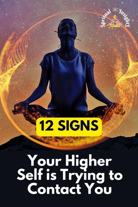 12 Signs Your Higher Self is Trying to Contact You Psychic Development Exercises, Manifesting Money Affirmations, Spiritual Awakening Higher Consciousness, Psychic Development Learning, Manifestation Money, Money Affirmation, Awakening Consciousness, Spiritual Awakening Signs, Manifestation Meditation