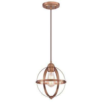 Copper - Pendant Lights - Lighting -  The Home Depot Mid Century Modern Pendant Lighting, Pendant Lighting Kitchen, Copper Fixture, Modern Pendant Lighting, Copper Pendant Lights, Mini Pendants, Copper Pendant, Globe Pendant, Globe Lights