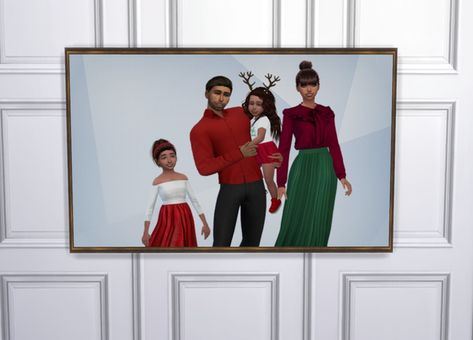 December 15. | Nordica-sims on Patreon Samsung Air Conditioner, Pallet Wood Coffee Table, 4 Picture Frame, Sims 4 Family, Family Picture Frames, Family Photo Frames, Change Picture, New Frame, Family Frames