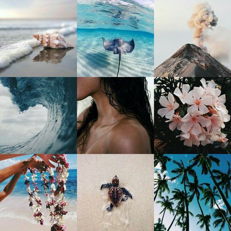 Moana Ocean, Ocean Princess Aesthetic, Moana Moodboard, Moana Collage Wallpaper, Moana Cinematography, Fairytale Aesthetic, Creation Photo, Instagram Feed Inspiration, Sea Witch