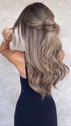 Hair Growth For Women, Ash Brown Hair Balayage, How To Grow Hair, Hair Growth Women, Brunette Hair With Highlights, Long Hair Extensions, Brown Hair Balayage, Blonde Hair Inspiration, Hair Styles For Women