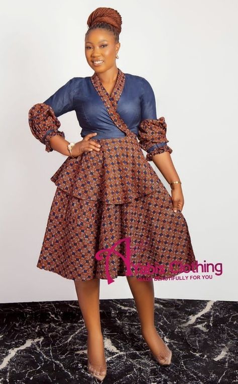 Shweshwe Dresses For Makoti 2022, Seshweshwe Dresses Design African Style, Seshweshwe Dresses, Women African Fashion, Modern African Print Dresses, South African Traditional Dresses, African Traditional Wear, Shweshwe Dresses, Traditional African Clothing