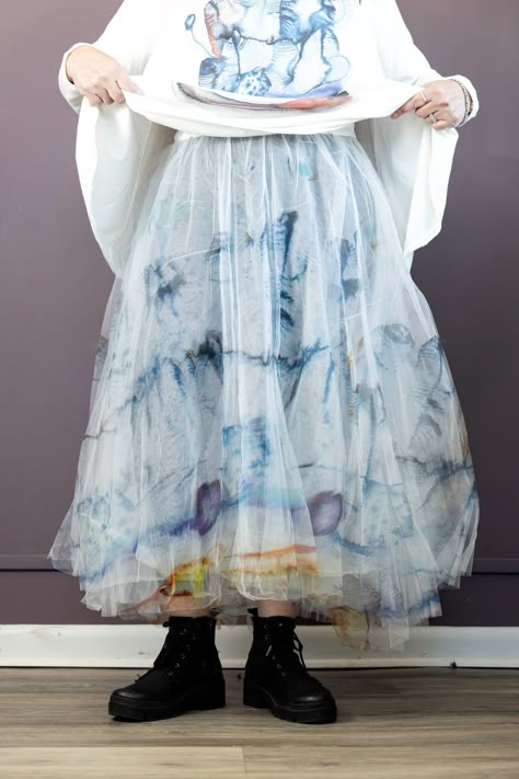 Tulle Skirt Pattern, Aurora Concert, Tulle Outfit, Layered Tulle Skirt, A Fashion Designer, Bubble Skirt, Merch Ideas, Fall Winter 2024, Makeup Fashion