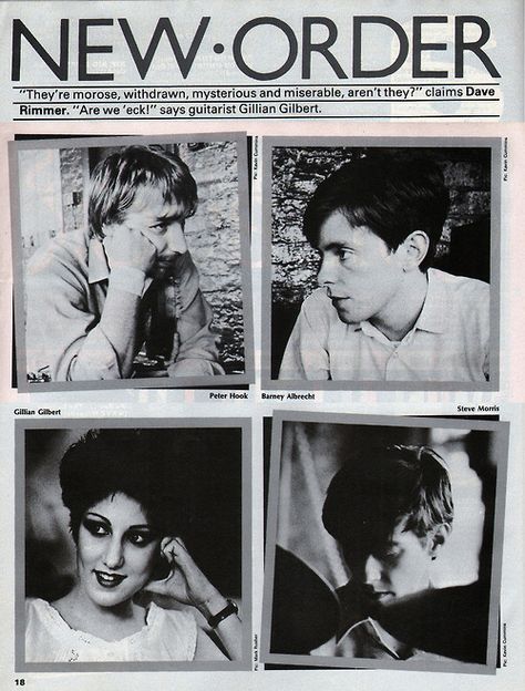 Gillian Gilbert, No Wave, New Wave Music, Ian Curtis, Dark Wave, Western Civilization, New Order, Joy Division, 80s Music