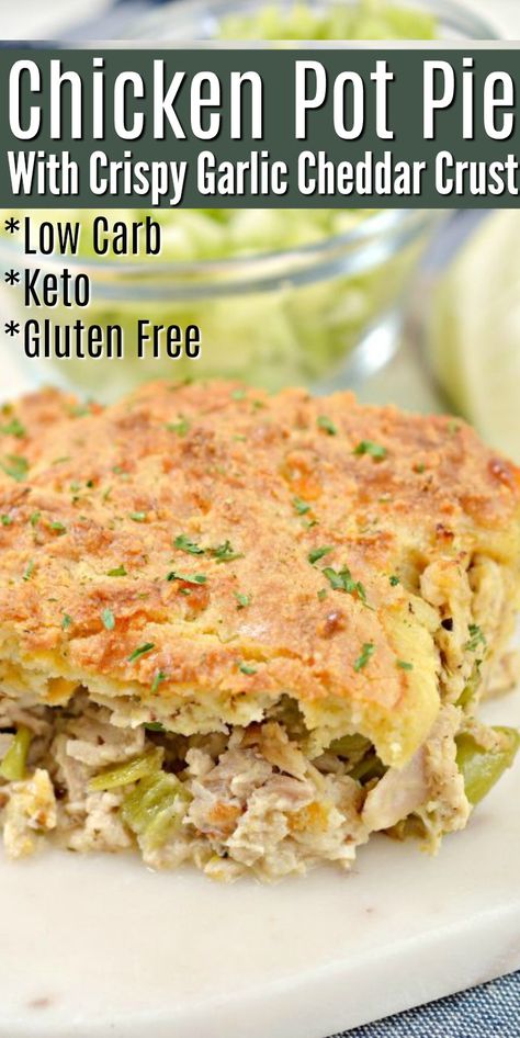 Chicken Pie Recipes, Keto Chicken Pot Pie, Breakfast Low Carb, Chicken Pie, Pot Pies Recipes, Chicken Pot Pie Recipes, Low Carb Diet Recipes, Keto Recipes Dinner, Low Carb Dinner Recipes