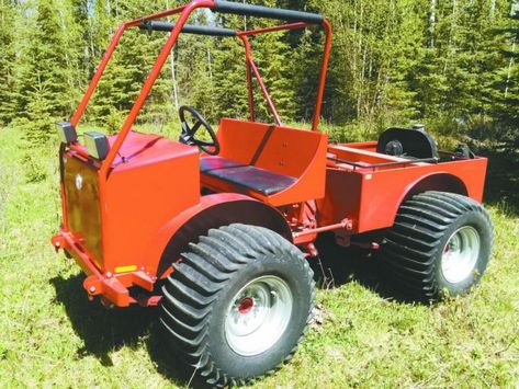 Garden Tractor Attachments, Yard Tractors, Homemade Tractor, Mini Jeep, Farm Show, Tractor Idea, Small Tractors, Go Karts, Chevy Van