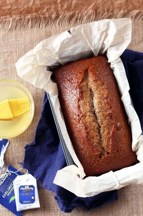 Earl Grey Tea Cake Loaf Cake Loaf, Tea Bread, Cake Vegan, Tea Cake, Loaf Recipes, Grey Tea, Earl Grey Tea, Loaf Cake, Earl Grey