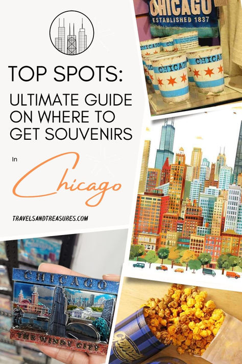 Ultimate Guide on Where to Get Souvenirs in Chicago Shopping Chicago, Chicago Souvenirs, Shedd Aquarium Chicago, Midway Airport, Chicago Style Hot Dog, Garfield Park Conservatory, Illinois Travel, Chicago Cultural Center, Souvenir Ideas