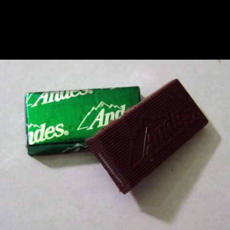 Andes Mints Chocolate Mints, Christmas Party Menu, Andes Mint Chocolate, Andes Mints, Andes Mint, Mint Candy, Chocolate Mint, Party Menu, Favorite Candy