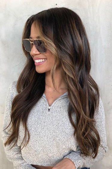 Proof That Face-Framing Layers Are the Most Flattering Thing Ever - Southern Living Trendy We Fryzurach, Face Framing Layers, Long Layered Haircuts, Long Brown Hair, Long Hair With Bangs, Long Layered Hair, Haircuts For Long Hair, Trending Hairstyles, Face Framing