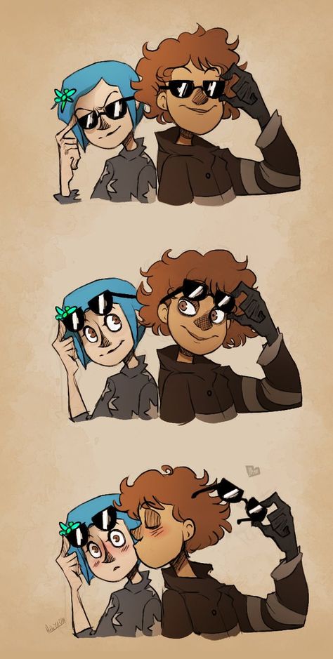 Coraline Fanart Wybie, Coraline Wybie Fanart, Wybie And Coraline Fanart, Coraline And Wybie Ship, Coraline And Wybie Fanart Ship, Wybie Coraline Fanart, Wybie X Coraline, Coraline X Wybie Fanart Kiss, Coraline X Wybie Art